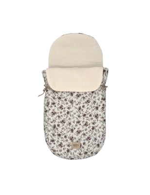 Saco Cuco Alma Interior Bambula Giraffa Bianca e Blu