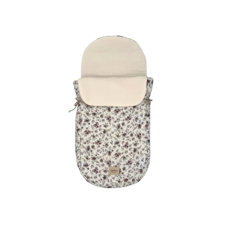 Saco Cuco Alma Interior Bambula Giraffa Bianca e Blu