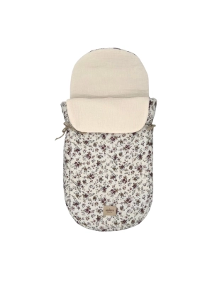 Saco Cuco Alma Interior Bambula Giraffa Bianca e Blu