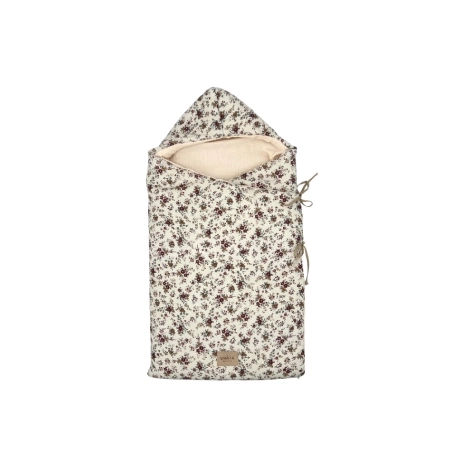 Saco Cuco Capucha Alma Interior bambula Giraffa Bianca e Blu