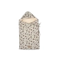Saco Cuco Capucha Alma Interior bambula Giraffa Bianca e Blu