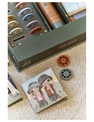 Proyector Linterna Safari Friends de Little Dutch
