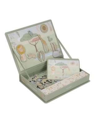 Tablero Magnet Safari Friends de Little Dutch