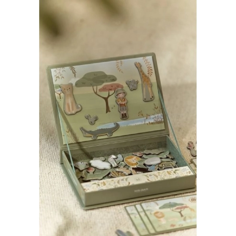 Tablero Magnet Safari Friends de Little Dutch