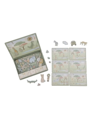 Tablero Magnet Safari Friends de Little Dutch
