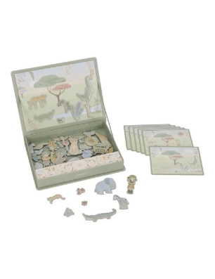 Tablero Magnet Safari Friends de Little Dutch