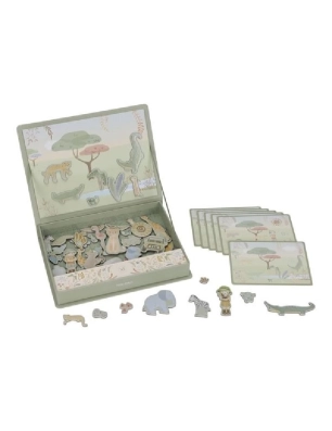 Tablero Magnet Safari Friends de Little Dutch