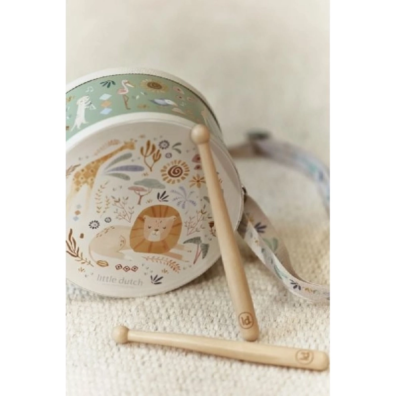 Tambor Safari Friends de Little Dutch