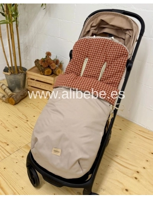 Saco Silla Standar Enzo Impermeable de Giraffa Bianca e Blu