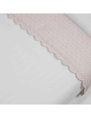 Set de Cuna Maison Tender con Edredón, Bajera y Almohada Transpirable de Pasito a Pasito Flores