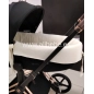 Funda Capazo Cybex Priam Gofre Bámbula de Giraffa Bianca e Blu Funda Capazo Cybex Priam Gofre Bámbula de Giraffa Bianca e Blu