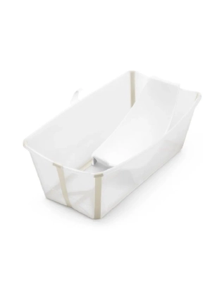 Bañera Plegable Flexi Bath y Soporte Recién Nacido de Stokke