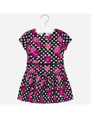 VESTIDO JACQUARD ESTAMPADO de Mayoral
