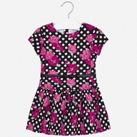 VESTIDO JACQUARD ESTAMPADO de Mayoral
