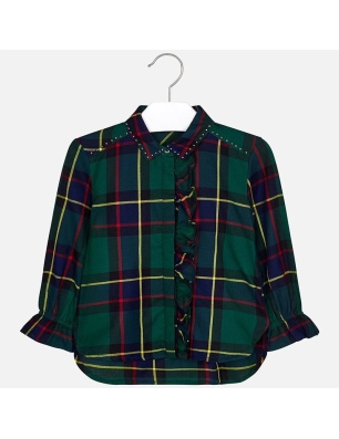 BLUSA CUADROS de Mayoral