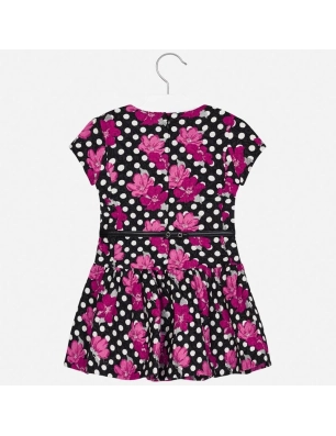 VESTIDO JACQUARD ESTAMPADO de Mayoral