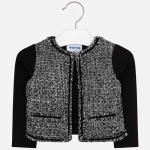CHAQUETA COMBINADA PUNTO