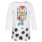 VESTIDO FELPA DETALLES NIÑA CHALKPAINT de Tuc Tuc