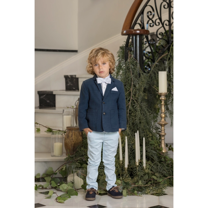 CHAQUETA Y PAJARITA INFANTIL de Dolce Petit