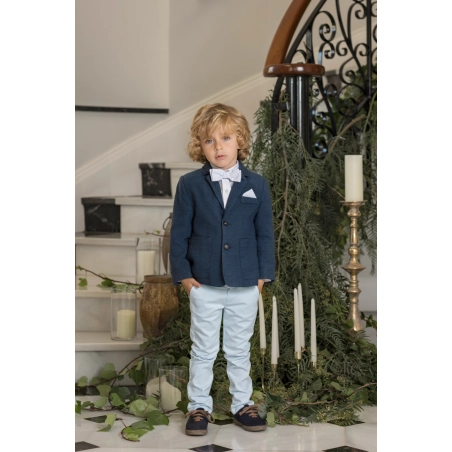 CHAQUETA Y PAJARITA INFANTIL de Dolce Petit