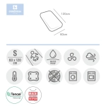Sábana bajera ajustable impermeable para Cuna de Cambrass