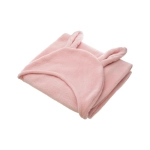 Manta para bebé con orejas de Atmosphera rosa