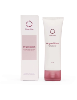 Jabón Organiwash para limpieza de copa menstrual Organicup de 75ml