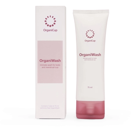Jabón Organiwash para limpieza de copa menstrual Organicup de 75ml