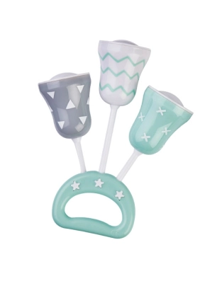 Sonajero bebe bolas o  campanas de Saro
