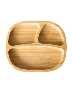 Plato con Ventosa de Bambú de Eco Rascals Toddler