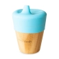 Vaso de Bambú 190ml con Tapa y tetina de Eco Rascals