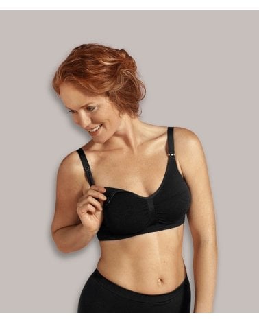 Sujetador de lactancia Original de Carriwell Negro