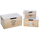 Caja de Almacenaje de madera Estrella de Atmosphera