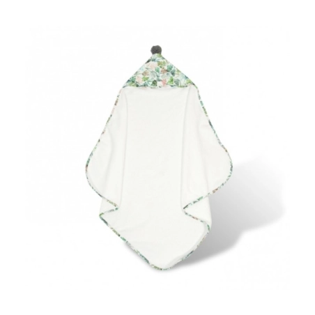 Capa de baño de bebé con pompón de Fundas BCN