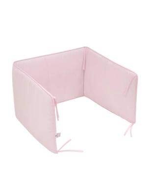 Protector de cuna Liso de Cambrass Rosa
