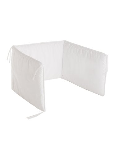 Protector de cuna Liso de Cambrass Blanco