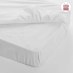 Sábana Bajera Ajustable para Cuna Liso de Cambrass