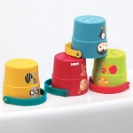 Juguete de baño Cubos Apilables Animalitos de Ludi
