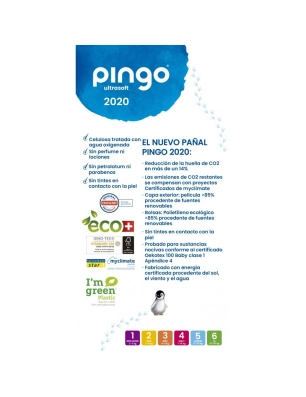 Pack de pañales Eco Pingo