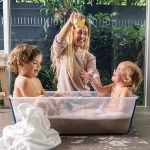Bañera Stokke Flexi Bath XL Transparente Azul