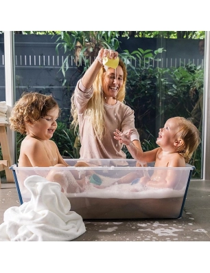 Bañera Stokke Flexi Bath XL Transparente Azul