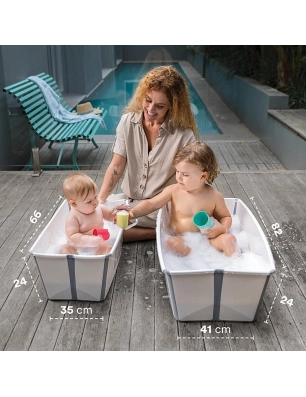 Bañera Stokke Flexi Bath XL Transparente Azul