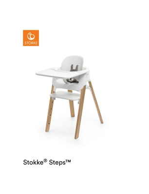 Bandeja para Trona Evolutiva Steps de Stokke Blanco