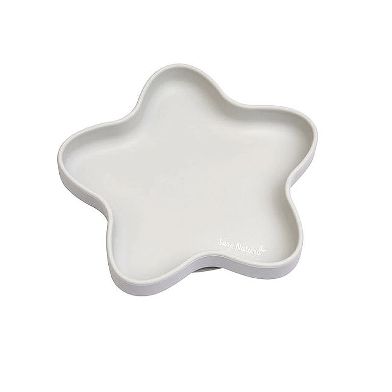 Plato de silicona con ventosa Estrella de Saro