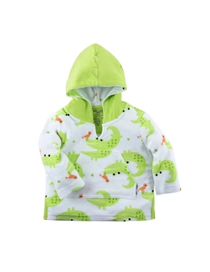 Albornoz Infantil Animales de Zoocchini cocodrilo