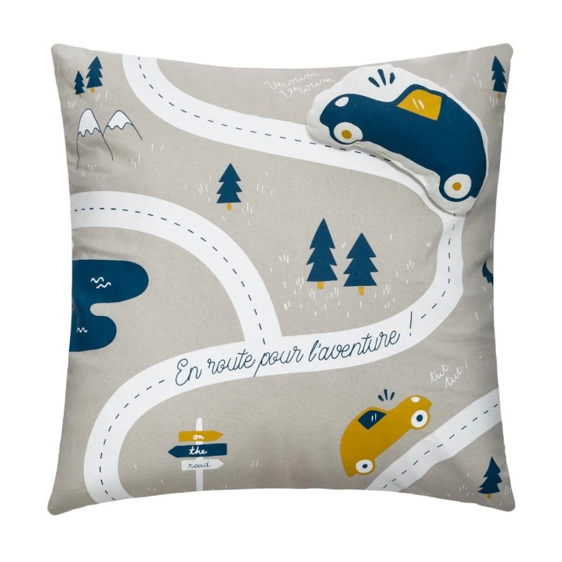 Cojín Decorativo Infantil Coche de Atmosphera