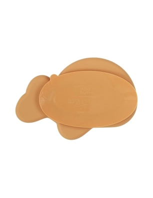 Plato de Silicona Stick & Stay Wally Mostaza (2)