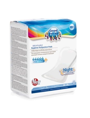 Compresas postparto super absorbentes de Canpol babies