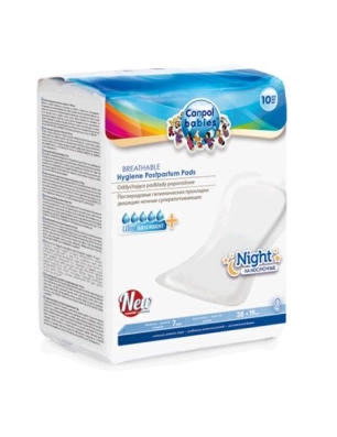 Compresas postparto super absorbentes de Canpol babies