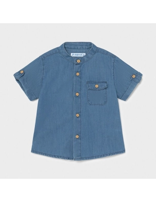 Camisa m/c tejana c/mao Mayoral